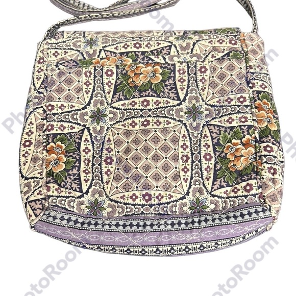 Quilted Crossbody Purse Cottage Core Navajo Floral Boho Grandmacore Multicolor - Picture 2 of 12